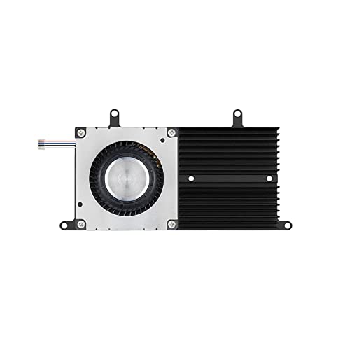Khadas Edge2 (Edge2's Active Cooling Kit), Includes Edge Heatsink and 3705 Cooling Fan