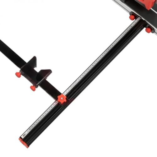 Image of Rubi F-ONE 1200 Manual Tile Cutter Machine | 4 Feet Tile Cutting Machine | 750 Kg Breaking Strength | Bearing System for Smooth Scoring | Includes 22 mm Wheel | PRO Series | 3-Year Warranty
