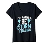 Photo Gallery donna storm chasing tornado chaser hunter macchina fotografica maglietta con collo a v Photo Gallery donna storm chasing tornado chaser hunter macchina fotografica maglietta con collo a v