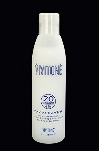 Vivitone Oxy Activator 20 Volume Cream Developer 6oz./180ml