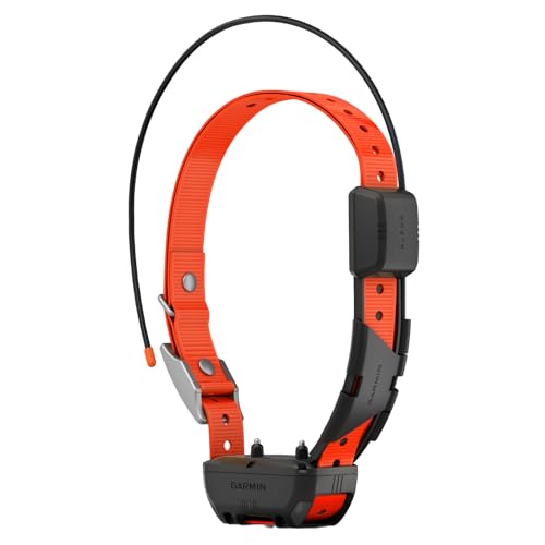 TT25 with Extended Battery Track and Train Collar with Choice of Collar Strap Color 136 Hours of Battery Life Compatible with Alpha 100 Alpha 200 and Alpha 300 (Blue Reflective)