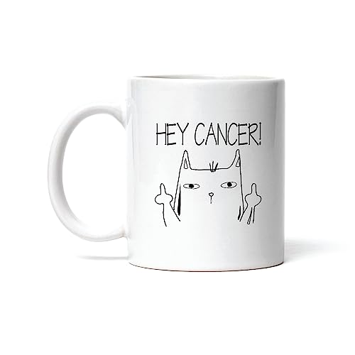 Taza Regalo Para Pacientes Con Cáncer En Quimioterapia: Mensajes Sarcásticos Sobre La Concientización Taza De Cerámica Personalizada Tazas De Café Premium Para Regalo Hogar Desayuno 330Ml