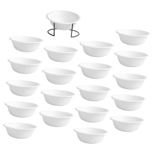 GRIRIW 1Set Ciotole Usa e Getta per Animali Domestici per Ed