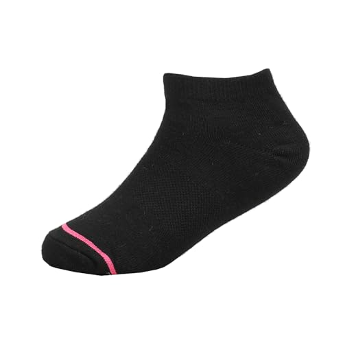 PUMA Kids Girls 3-Pack Non Terry No Show Socks Athletic Casual Breathable - Pink4