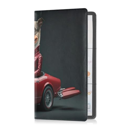 Organizador de Documentos de Cuero Slim miniatura 2