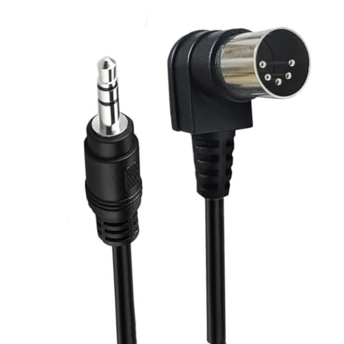 Cable extensión estéreo 3.5mm macho a DIN 5 pines macho miniatura 6