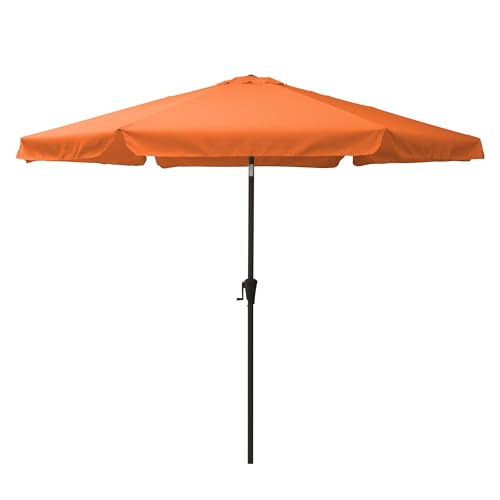 CorLiving PPU-201-U Patio Umbrella, Orange