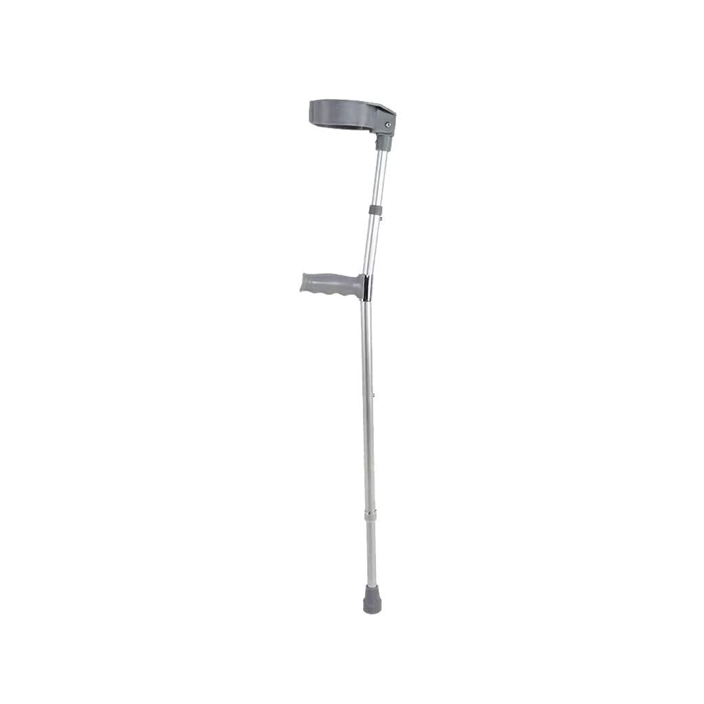 Bastón Muletas de Codo Selladas Muletas de Brazo Rehabilitación de fracturas for jóvenes Muletas Dobles telescópicas Antideslizantes Ligeras Muletas for Axilas Andador