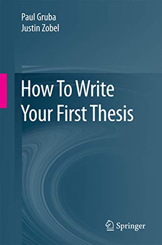 How To Write Your First Thesis view 2
