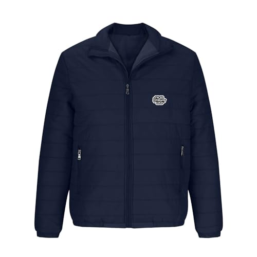 Dgoopd Puffer Jacket Men Lightweight Quilted Jacket Zip up Padded Coat Packable down Jacket Stand Collar Winter Jacket2