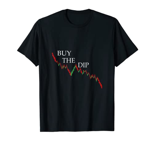 Buy the Dip Finance Graph Capitalism Trading Day Trader Bull T-Shirt