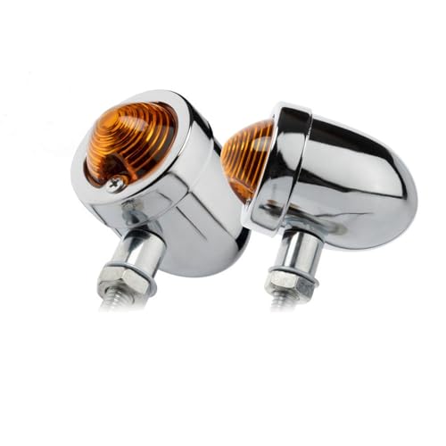 Clignotant De Moto Universel 12v, Rétro en Métal À Fil Unique pour Ducati Scrambler 800 Multistrada 1200