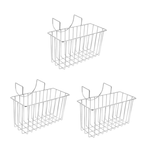Alipis 3 Piezas Fregadero Escurridor Soporte De Esponja De Grifo Dispensador El Secado Drenaje Lavar Platos Tapón Estante De Secado del Fregadero Utensilio Bol Silver Acero Inoxidable