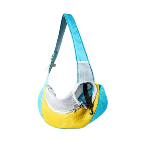 Generic Dogs de cães Travel Travel Dogs Bag Mes, Blue S