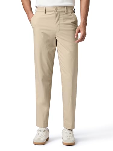Image of XYXX Men Soft Stretch All Day Quick Dry Straight Fit Casual Pants