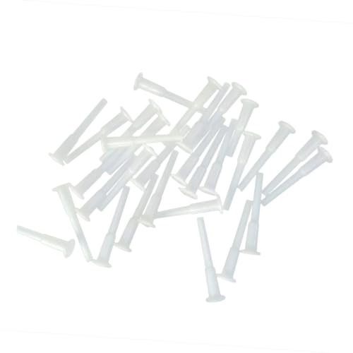 balacoo 50Pcs Air Plug Pins for Yoga Ball Durable White Ball Stopper for Exercise Convenient Air Inflation Tool for Stability and Exercise Balls