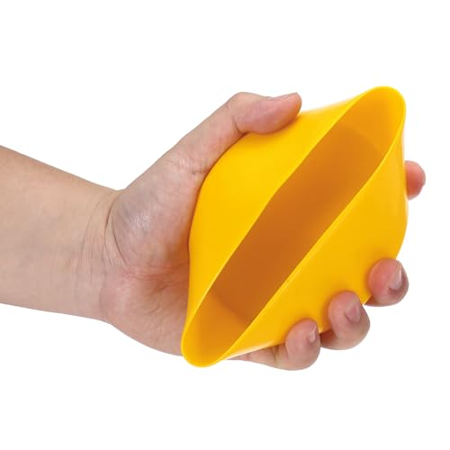 Image of uxcell 2pcs Rubber End Caps 120mm(4.7 Inch) ID Vinyl Round Tube Bolt Cap Cover Screw Thread Protectors Yellow, 50mm Height