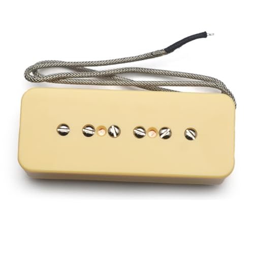 エレキギターピックアップ LPエレキギター用ダブルレイヤーダブルコイルピックアップアルニコ5マグネットソープボックスピックアップ(Bridge C)