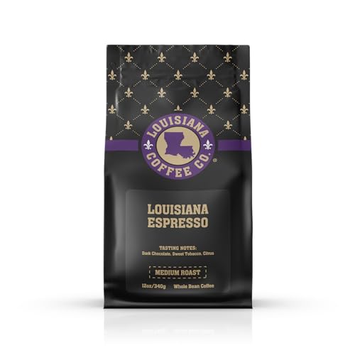 Louisiana Espresso Café en Grano 12oz miniatura 1