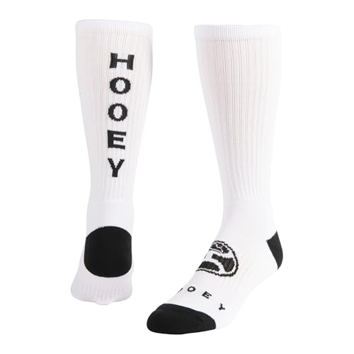 HOOEY Athletic Crew, No-Show and Boot Length Socks, Comfortable Compression 2 Packs4