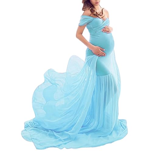 Robe de grossesse photo de maternité extensible pour éviter les marques cutanées
