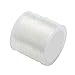 1mm Clear Elastic Stretch Thread , Elastic Bead Cord for Jewelry Beading String and Diy Bracelet ,Necklace Making,100m/Roll (1.0mm)