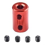 Desiumite Welle 20 mm 2 mm Getriebe 3 mm 5 mm 6 mm Motorverbinder Stahl aus 45 Hülsen für mechanische 317 mm Hardware-Anwendungen Kupplungslänge 12(D)