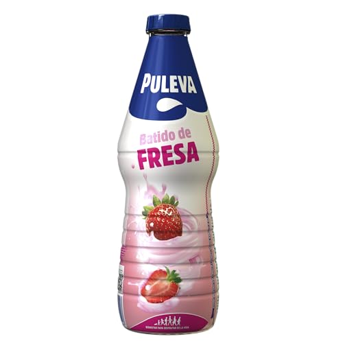 Disfruta de un batido de fresa delicioso y nutritivo. Rico en calcio, proteínas y vitamina D, es la opción perfecta para el desayuno o la merienda. Una bebida láctea suave y sin gluten, ideal para toda la familia. ¡Nutrición y sabor en una sola botella!
