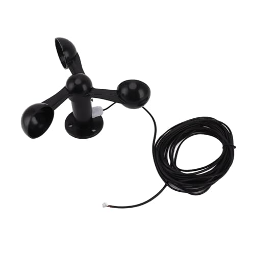 3 カップ風速センサー 360 度抗干渉風速風速計カップ 8 メートル防水ケーブル気象観測所