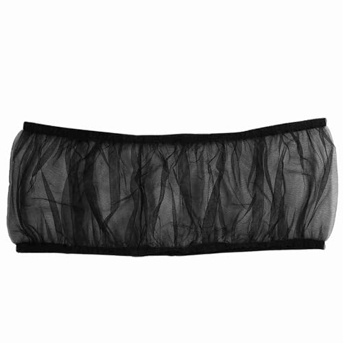 Image of POCREATION Bird Cage Seed Catcher, Nylon Mesh Net Cover, Ventilated Shell Skirt, Large Size