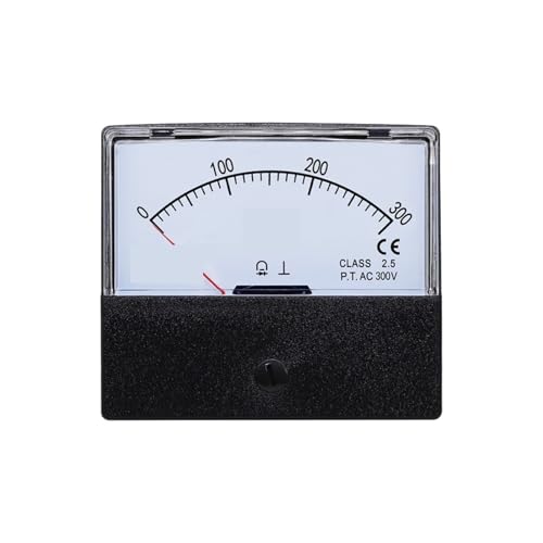 Voltmètre AC DH-670 indicateur tension 5V pointeur analogique alternatif encastrable