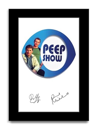 HWC Trading Peep Show Los Regalos Imprimieron El Cartel Firmado Del Autógrafo Para Los Fans De Los Recuerdos De La Serie De Televisión (ID-003557) - A4 Solo Impresión | Ya disponible en tu tienda friki favorita! En mundofriki.es!