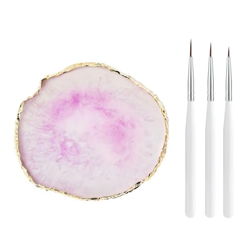 1 Paleta De Colores, 3 Bolígrafos De Manicura, Juego De Herramientas De Manicura, Paleta De Manicura, Herramientas Para Mezclar Colores