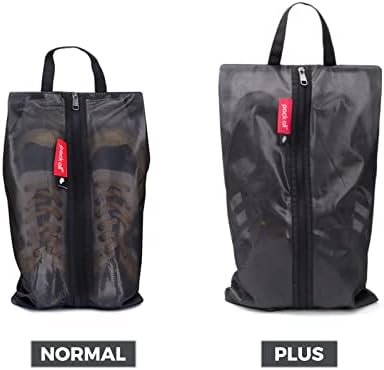 pack all Water Resistant Shoe Bags for Travel, Storage Organizer Shoe Pouch with Zipper, Multi-Color for Men and Women