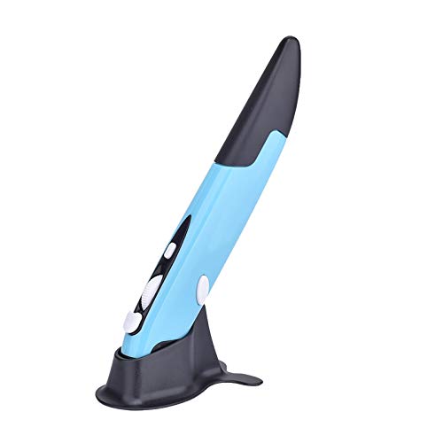2.4G Wireless Personalized Vertical Pen-Shaped Handwriting Mouse with USB Receiver,for Windows 7 8 10 XP Vista Linux,for Tablet and Desktop Computers, Mobile Phones