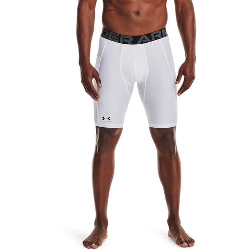 Image of Under Armour Men's Polyester Blend HeatGear Armour Long Shorts