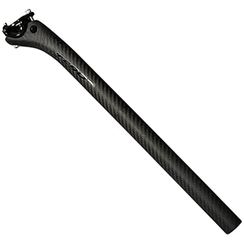 YouLpoet Carbon Fiber Seatpost,Mountain Road Bike Lean backwards 20° Seatpost,Black,27.2mm Cover