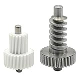 Hoypeyfiy 2Pcs Power Folding Rearview Mirror Side Motor Gear Kit, ABS Side Mirror Folding Motor Gear, Replacement for Hyundai Santa Fe 2001-2016