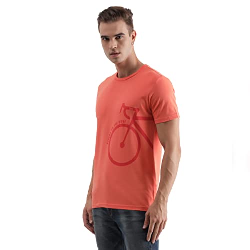 Image of Lee Men's Graphic Print Crew Neck Slim Fit T-Shirt