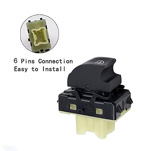 Interrupteur de lève-vitre pour simplifier vos trajets quotidiens compatible Renault 254217475R