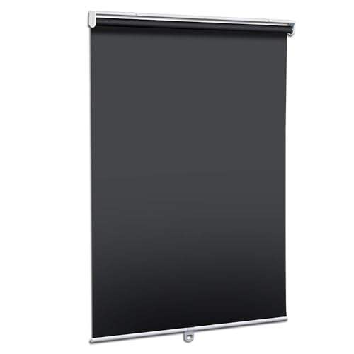 Persianas enrollables opacas inalámbricas con tejido impermeable aislante de 60x99 cm 2