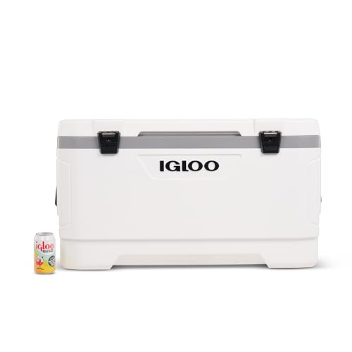 Igloo Marine Ultra 100 Qt Latitude Hard Cooler, White - image 7