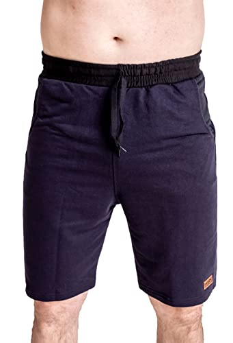 Kit 5 Bermudas Moletom Masculina Academia By Zaroc (Multicolorido, P)