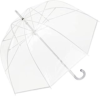 VON LILIENFELD Parasol z kloszem, przezroczysty, dla kobiet i mężczyzn, Melina