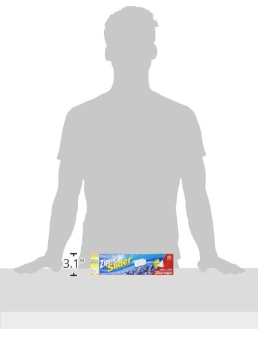 Ziploc Sacos deslizantes para armazenamento de alimentos, tecnologia Power Shield para maior durabil