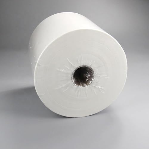 Image of AAwipes Cleanroom Wipes Nonwoven Fabric Roll | 500 Wipes | 68 GSM 10 inch*12 inch| Heavy Duty Dust-Free Cellulose /Polyester Blend Disposable, Jumbo Roll, High Absorbency - NW0681012R