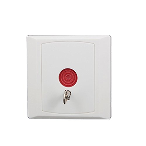 Ruilogod Wht Plastic Square Family Office Emergency Panic Button (id: 93b 9cd 0c9 b79 aa9