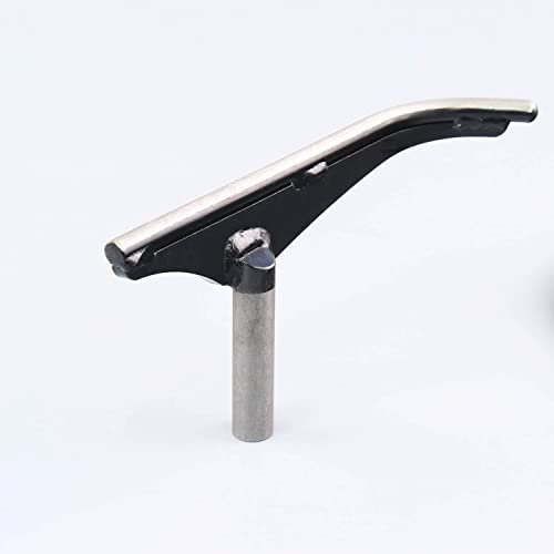 Robust, Small "J" Curved Tool Rest For Mini Lathes, 9" Wide, 5/8" Post #TOP2