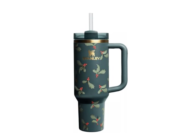 Quencher H2.0 FlowState Tumbler 30 oz Holiday Botanicals