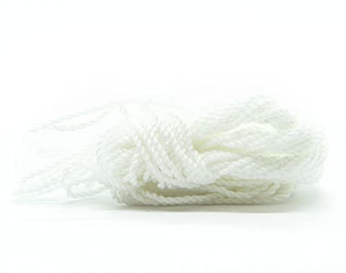 SkillAddicts Yoyo Schnur, Ersatz JoJo-Schnur für alle Yoyos und alle Tricks - Weiß, 100 Stücke